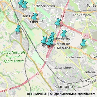 Mappa Via Gino Rossi, 00173 Roma RM, Italia (2.12455)