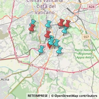 Mappa Viale Europa, 00141 Roma RM, Italia (2.90308)