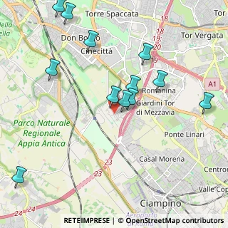 Mappa Via Paul Cezanne, 00178 Roma RM, Italia (2.39)