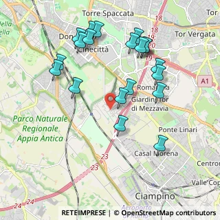 Mappa Via Paul Cezanne, 00178 Roma RM, Italia (2.2315)