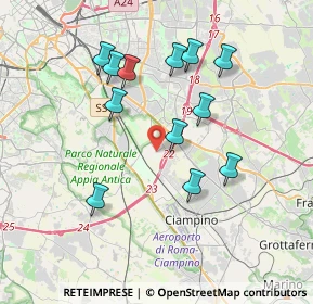 Mappa Via Paul Cezanne, 00178 Roma RM, Italia (3.71667)