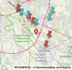 Mappa Via Paul Cezanne, 00178 Roma RM, Italia (4.35727)