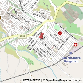 Mappa Via Angelo Nardella, 23, 71015 San Nicandro Garganico FG, Italia, 71015 San Nicandro Garganico, Foggia (Puglia)