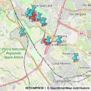 Mappa Piazza Ilia Peikov, 00173 Roma RM, Italia (2.43917)
