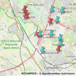 Mappa Piazza Ilia Peikov, 00173 Roma RM, Italia (2.58286)