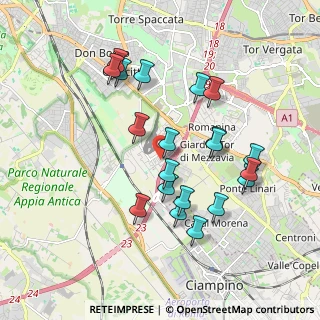 Mappa Piazza Ilia Peikov, 00173 Roma RM, Italia (1.8965)