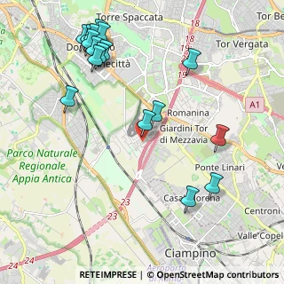 Mappa Piazza Ilia Peikov, 00173 Roma RM, Italia (2.65471)