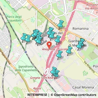 Mappa Piazza Ilia Peikov, 00173 Roma RM, Italia (0.905)