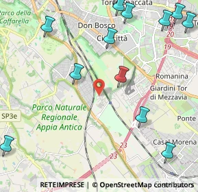 Mappa Largo Cosoleto, 00178 Roma RM, Italia (3.22143)