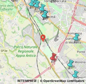 Mappa Largo Cosoleto, 00178 Roma RM, Italia (3.36077)