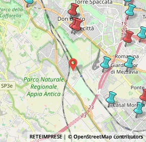 Mappa Largo Cosoleto, 00178 Roma RM, Italia (3.34143)