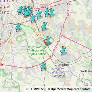 Mappa Largo Cosoleto, 00178 Roma RM, Italia (5.50357)