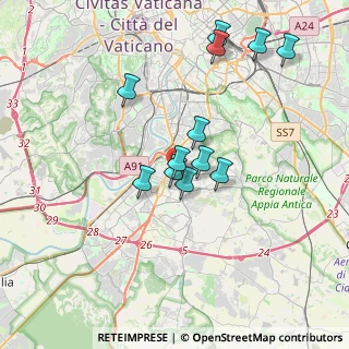 Mappa Viale della Musica, 00144 Roma RM, Italia (3.49583)