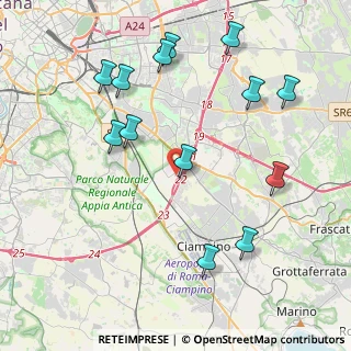Mappa Via Achille Capizzano, 00173 Roma RM, Italia (4.84846)