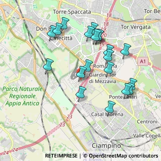 Mappa Via Achille Capizzano, 00173 Roma RM, Italia (2.0965)