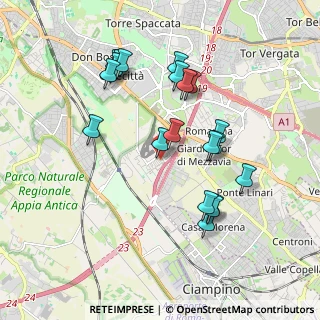Mappa Via Achille Capizzano, 00173 Roma RM, Italia (1.97)