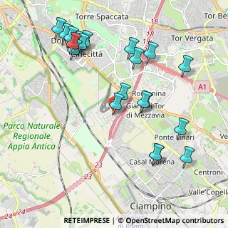 Mappa Via Achille Capizzano, 00173 Roma RM, Italia (2.4045)