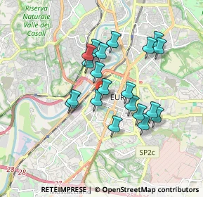 Mappa Viale Pasteur, 00144 Roma RM, Italia (1.6035)