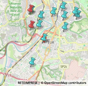 Mappa Viale Pasteur, 00144 Roma RM, Italia (2.45)