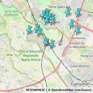 Mappa Via Cerenzia, 00178 Roma RM, Italia (2.29722)