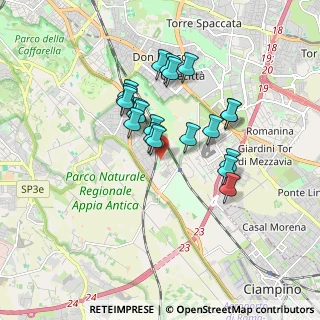 Mappa Via Cerenzia, 00178 Roma RM, Italia (1.526)