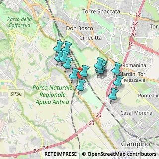 Mappa Via Cerenzia, 00178 Roma RM, Italia (1.31571)