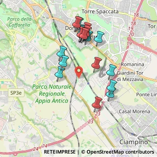 Mappa Via Cerenzia, 00178 Roma RM, Italia (1.9805)