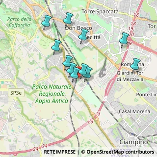 Mappa Via Cerenzia, 00178 Roma RM, Italia (1.73182)