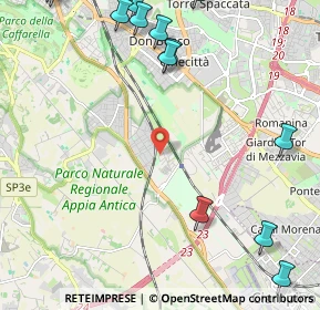 Mappa Via Cerenzia, 00178 Roma RM, Italia (3.36615)