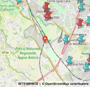 Mappa Via Cerenzia, 00178 Roma RM, Italia (3.38214)