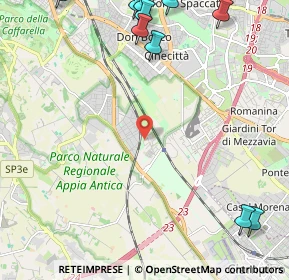 Mappa Via Cerenzia, 00178 Roma RM, Italia (3.52727)