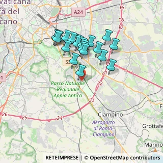 Mappa Via Cerenzia, 00178 Roma RM, Italia (3.434)