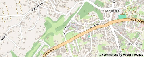 Mappa Palestrina