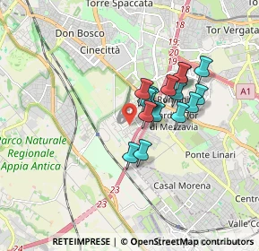Mappa Via Enzo Benedetto, 00178 Roma RM, Italia (1.30125)