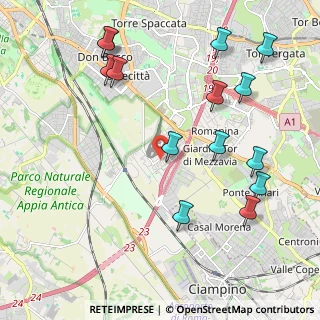 Mappa Via Luigi di Sarro, 00173 Roma RM, Italia (2.585)