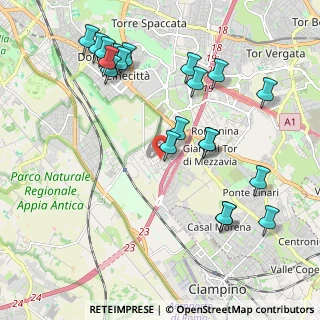Mappa Via Luigi di Sarro, 00173 Roma RM, Italia (2.435)