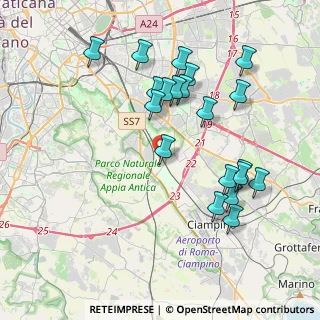 Mappa Via Bova, 00178 Roma RM, Italia (4.226)
