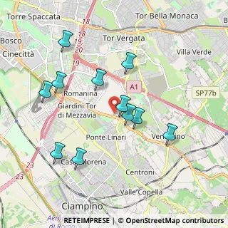 Mappa Via Francavilla Angitola, 00173 Roma RM, Italia (1.96727)