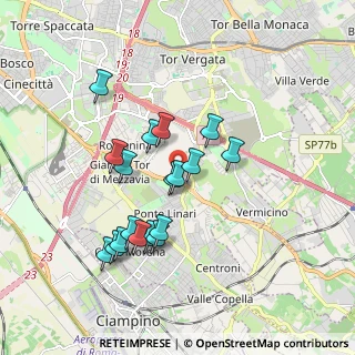 Mappa Via Francavilla Angitola, 00173 Roma RM, Italia (1.72722)