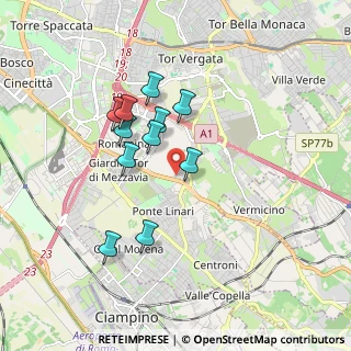 Mappa Via Francavilla Angitola, 00173 Roma RM, Italia (1.59545)