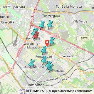 Mappa Via Francavilla Angitola, 00173 Roma RM, Italia (1.68818)