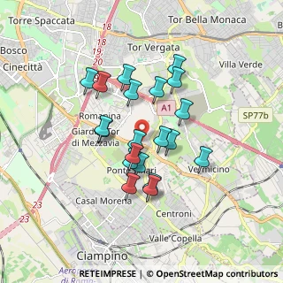 Mappa Via Francavilla Angitola, 00173 Roma RM, Italia (1.5085)