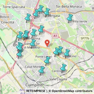 Mappa Via Francavilla Angitola, 00173 Roma RM, Italia (2.4135)