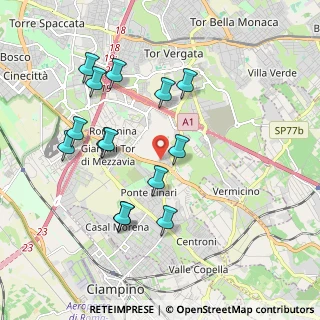 Mappa Via Francavilla Angitola, 00173 Roma RM, Italia (2.03714)