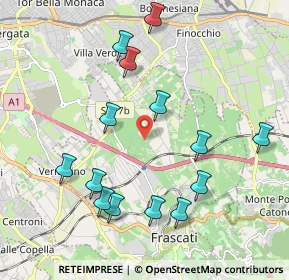 Mappa Vicolo di Pantano Secco, 00044 Frascati RM, Italia (2.24071)