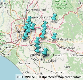 Mappa Vicolo di Pantano Secco, 00044 Frascati RM, Italia (11.679)