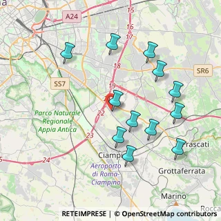 Mappa Via Alberto Lupo, 00173 Roma RM, Italia (4.24583)
