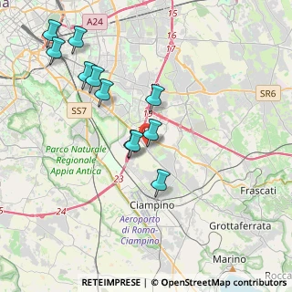 Mappa Via Vittorio Metz, 00173 Roma RM, Italia (4.15273)