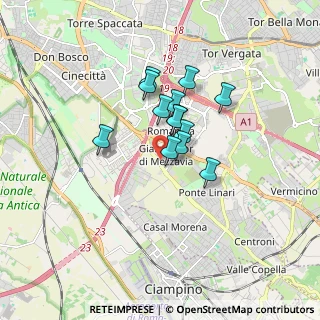 Mappa Via Alberto Lupo, 00173 Roma RM, Italia (1.21462)