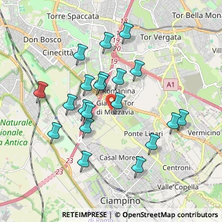 Mappa Via Alberto Lupo, 00173 Roma RM, Italia (1.918)